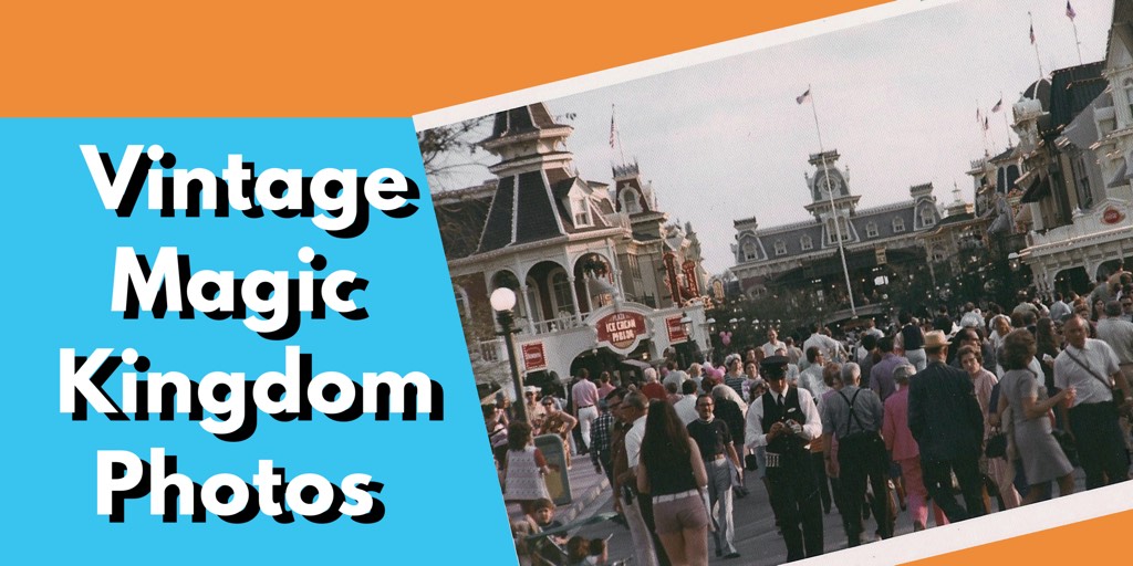 Vintage 1971 Magic Kingdom Photos