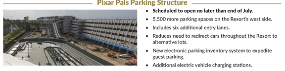 , Disneyland’s Pixar Pals Parking Structure to Open June 30th