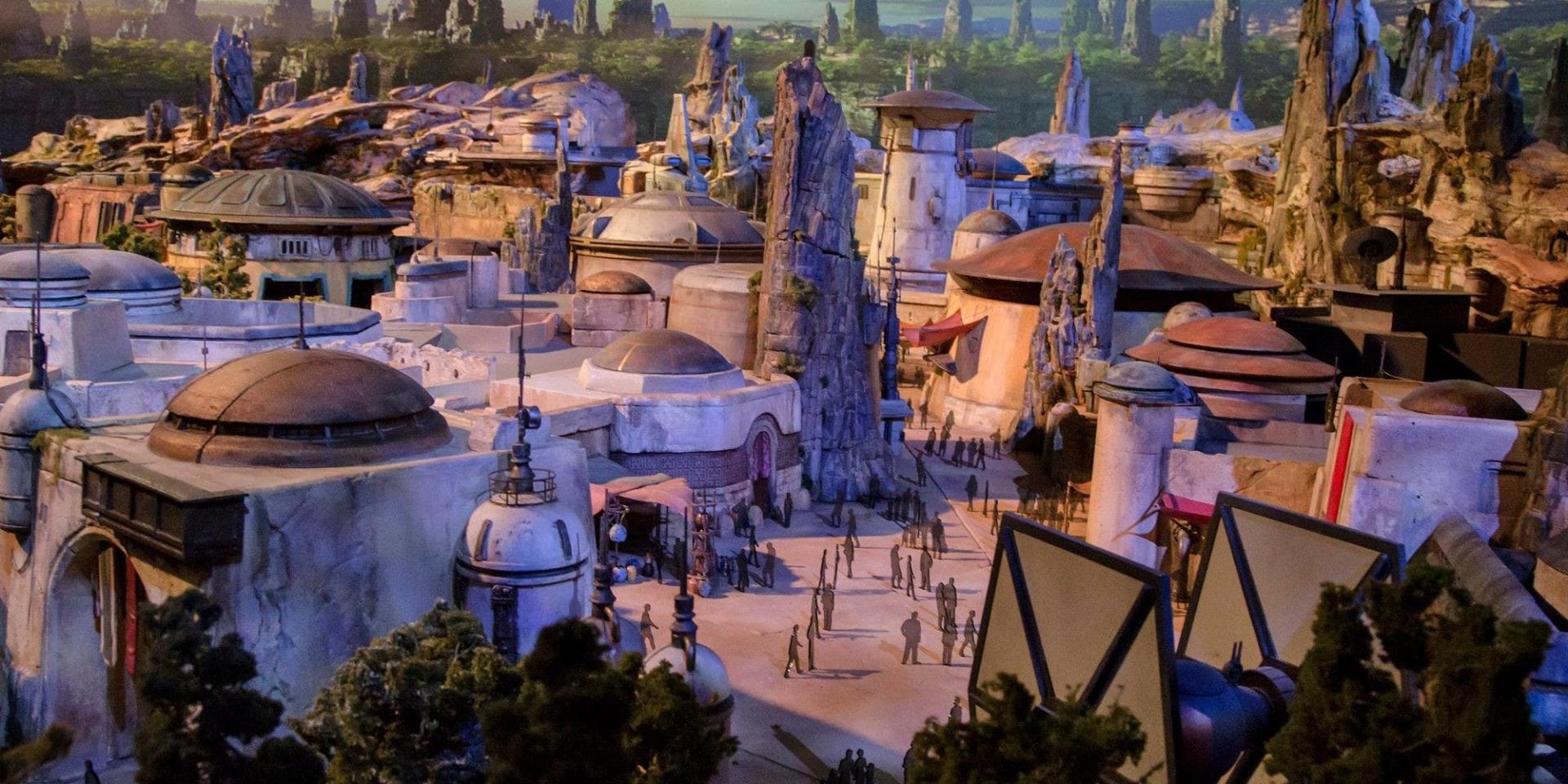 , Aerial Images of Star Wars: Galaxy&#8217;s Edge Progress at Walt Disney World