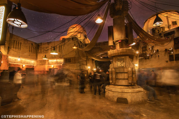 , Postcards From Batuu: A Nightime Stroll Through Galaxy’s Edge at Disneyland