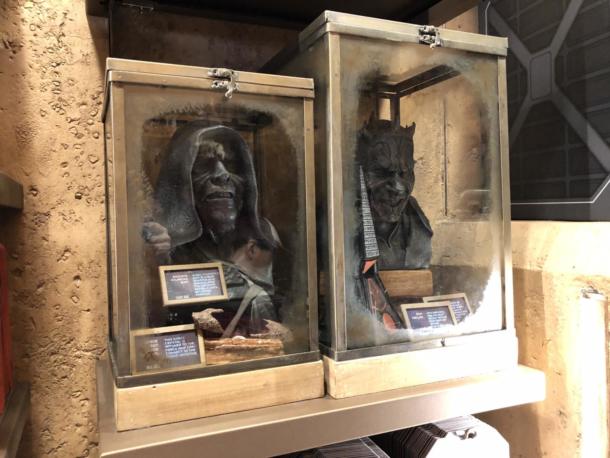 New 'Star Wars' Batuu Replica Sculptures and Sith Busts at Dok-Ondar's Den  of Antiquities in Disneyland - WDW News Today