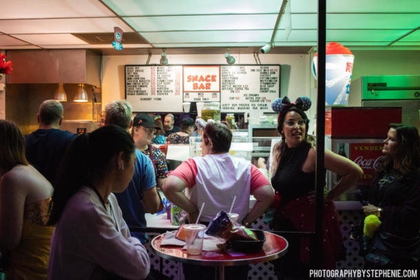 , Stayin’ Alive at D23’s Mickey Mouse Roller Disco Party
