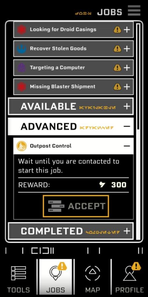, Star Wars Datapad Brings Simulation and Frustration