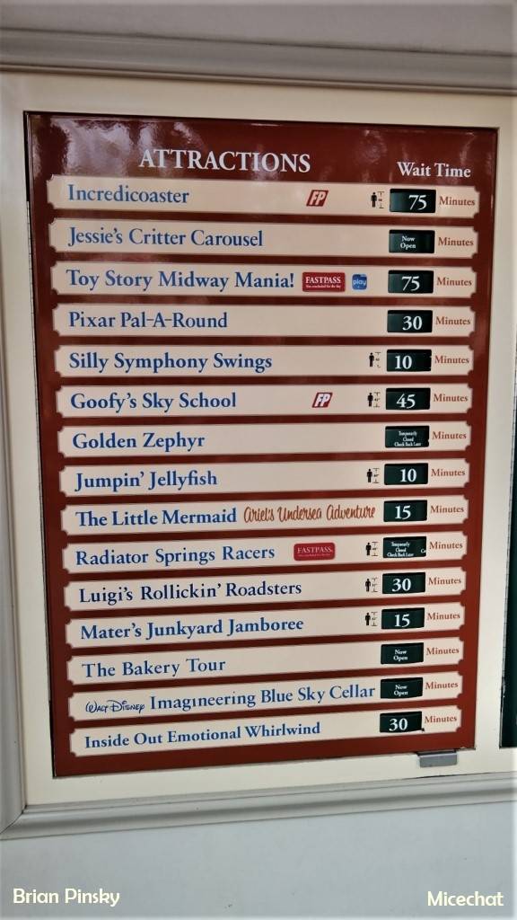 , Disneyland Update – Some Things Hot and Some Things Not