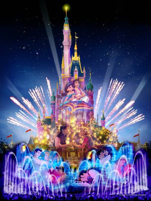 , Hong Kong Disneyland Reveals New Castle – Beauty or Beast?