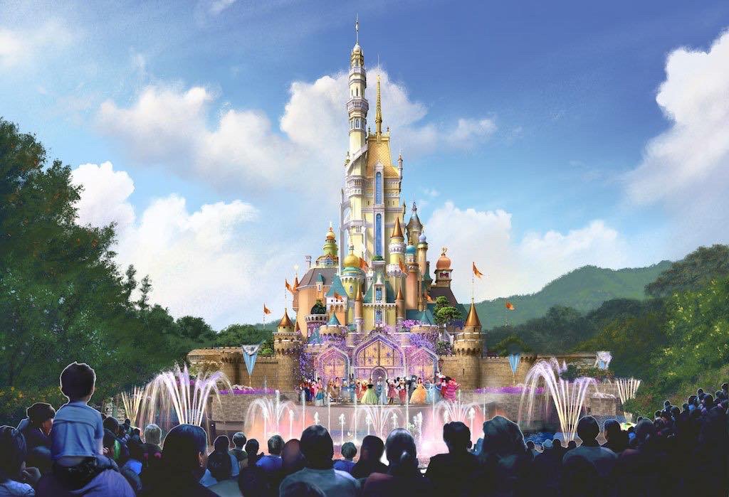 Hong Kong Disneyland Reveals New Castle – Beauty or Beast?