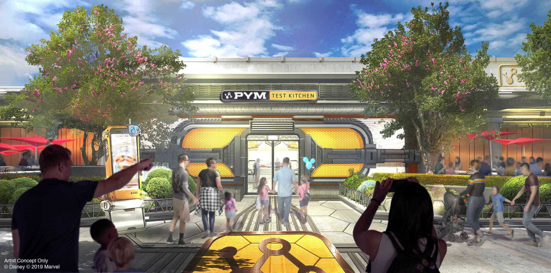 D23 Expo, D23 Expo: Sneak peek at new Marvel-themed Avengers Campuses coming to California and Paris