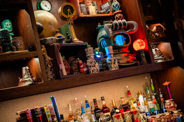 , Hatbox Ghost Materializes at Trader Sam’s Grog Grotto in Walt Disney World