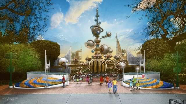 , Disneyland Friday Surprise &#8211; Tomorrowland Concept, New Hotel Tower, Frontierland, Frozen