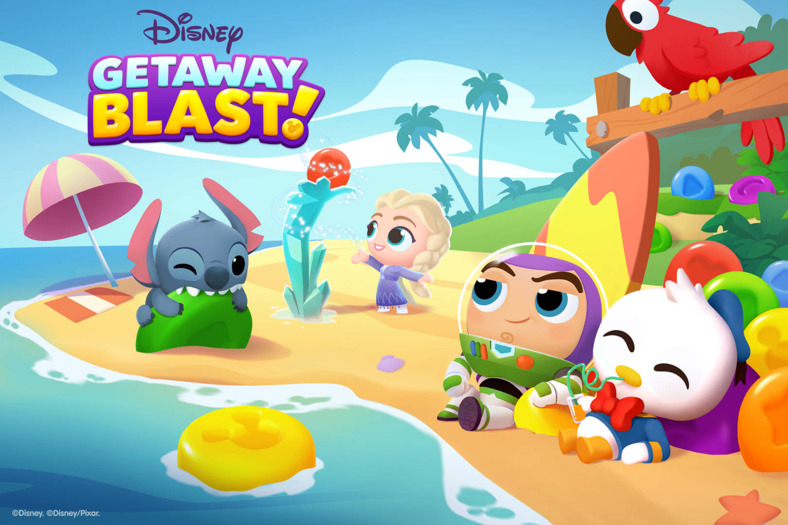 Disney Getaway Blast Key Art