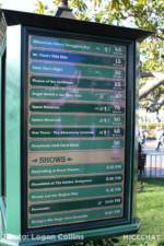 Disneyland – Wait Times Board