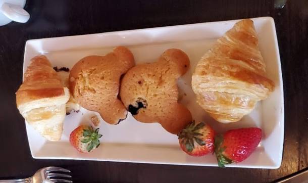 Cinderella’s Royal Table at the Magic Kingdom - baked goods