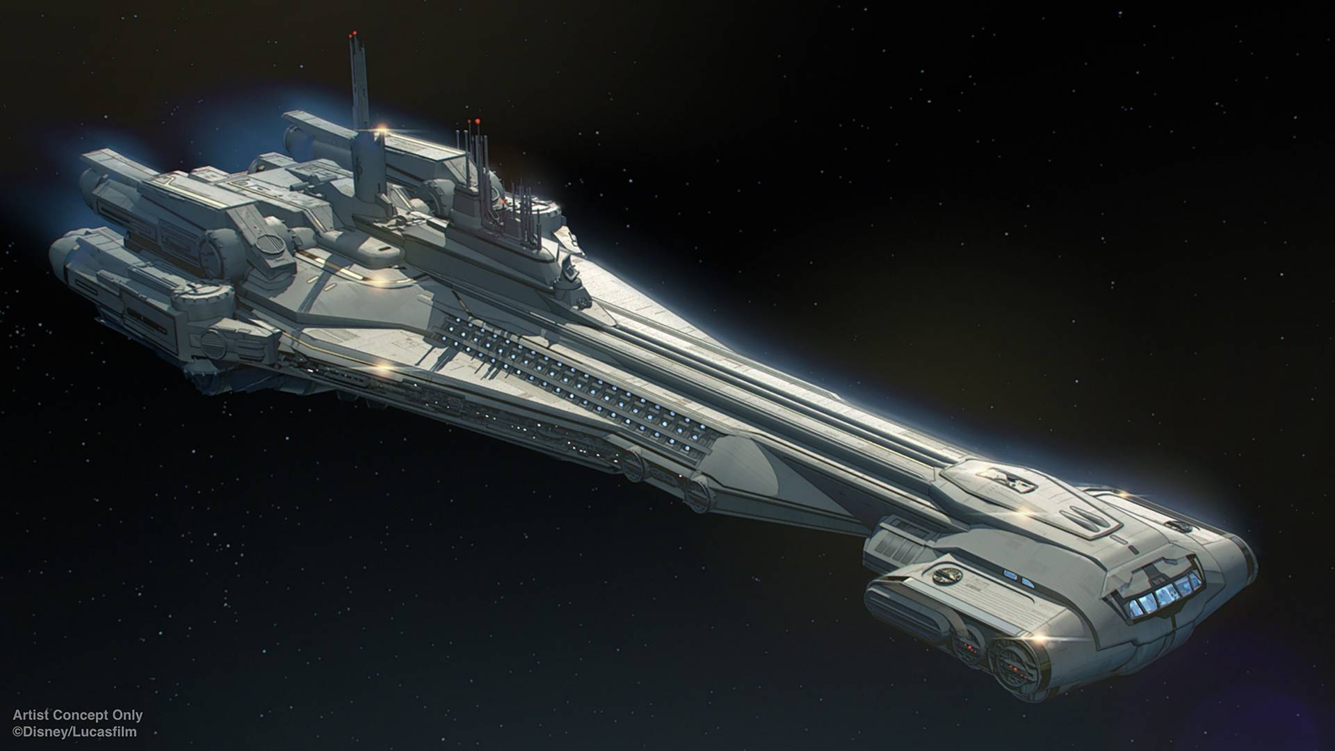 Star Wars Galactic Starcruiser Artist Concept