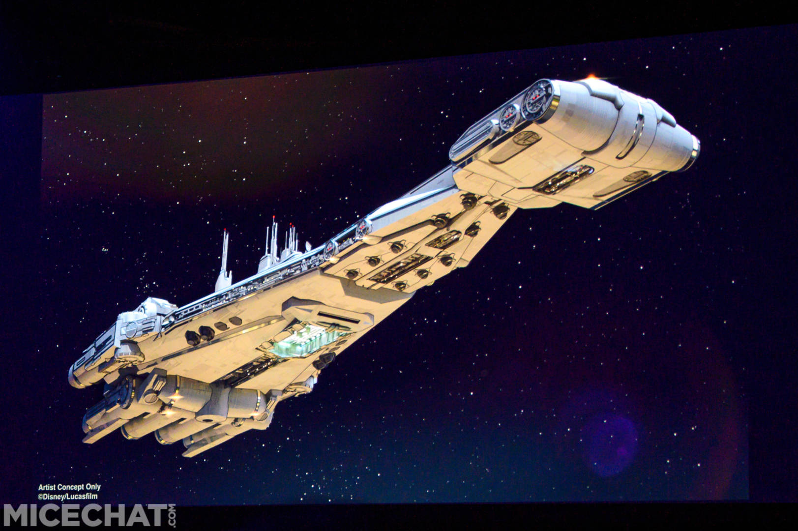 Star Wars Galactic Starcruiser Artist Concept