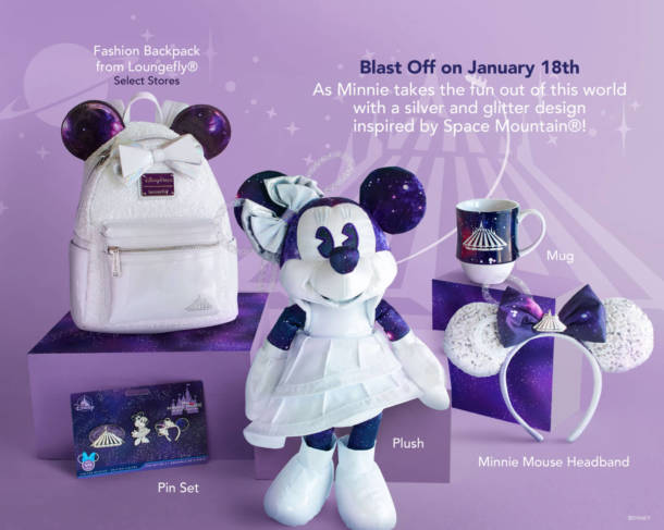 Minnie Mouse merchandise, Minnie Mouse: The Main Attraction Series Celebrates Disney Parks Classics