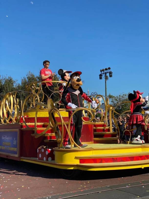 , I’m Going to Disney World – Super Bowl LIV MVP Parade at Magic Kingdom