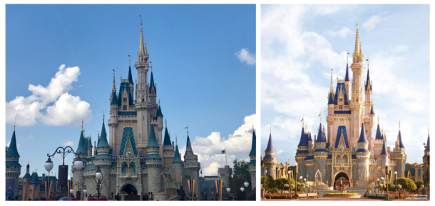 , A Gilded Makeover for Cinderella Castle