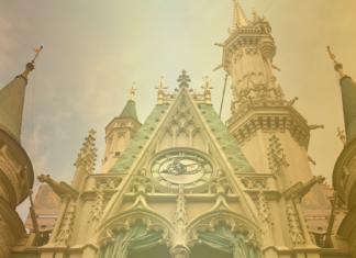 A Gilded Makeover for Cinderella Castle