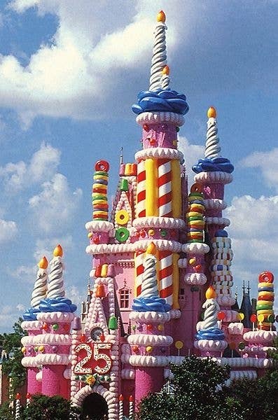 , A Gilded Makeover for Cinderella Castle