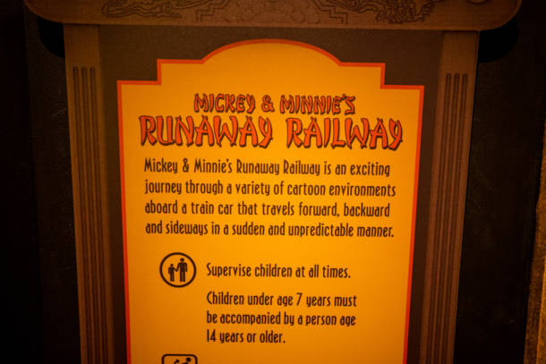 Runaway Railway, UPDATED! Mickey & Minnie’s Runaway Railway at Disney’s Hollywood Studios