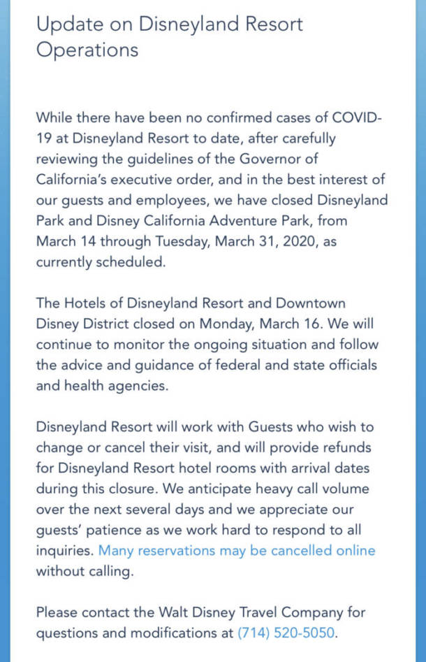 , Tensions Rise for Disneyland Cast Members and Scheduled Guests