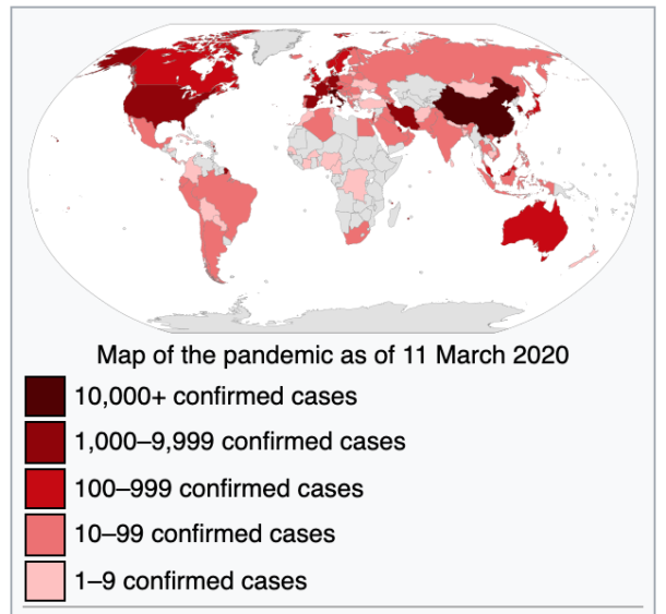 Coronavirus worldwide outbreak