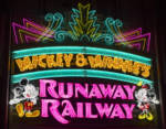 Mickey & Minnie’s Runaway Railway Marquee