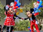 Mickey and Minnie at the Bowers Museum Disney Archives Exhibit-micechat
