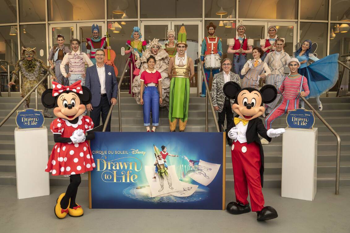 Cirque du Soleil, Cirque du Soleil Meets Disney Magic in ‘Drawn to Life’ at Walt Disney World