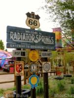 Cars Land Radiator Springs Entry Sign MiceChat