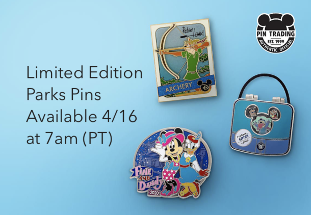 Disney Parks Pin Trading pins from shopDisney