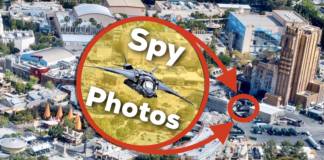 Disneyland Marvel Quinjet Spy Photos
