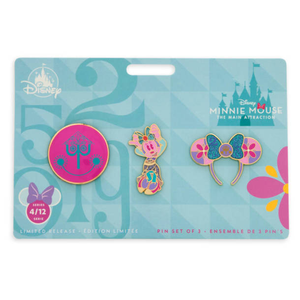The It's a Small World pin set in its packaging
