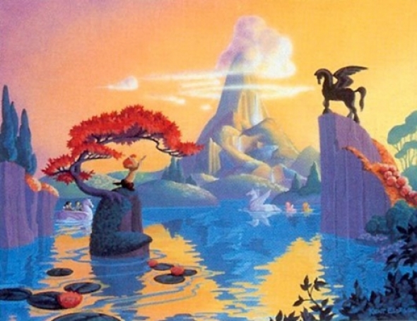Beastly Kingdom - Disney's Animal Kingdom Fantasia Boat Ride Concept Art