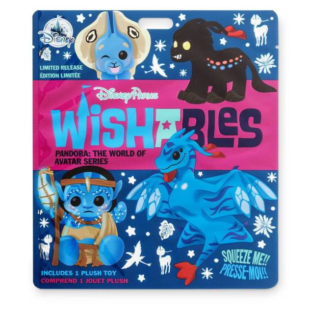 The packaging for the Pandora: The World of Avatar series of Wishables