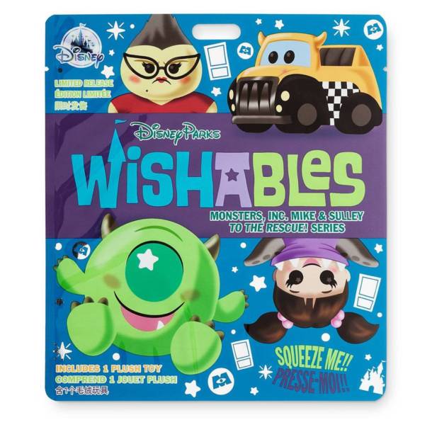 The packaging for the Monsters, Inc. - Mike and Sulley to the Rescue series of Wishables