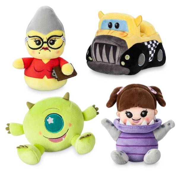 The possible plushes for the Monsters Inc. - Mike and Sulley to the Rescue series of Wishables