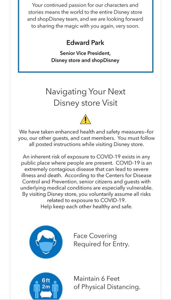 Disney store, Calling All Shoppers: Disney Store Announces Reopening Plans!