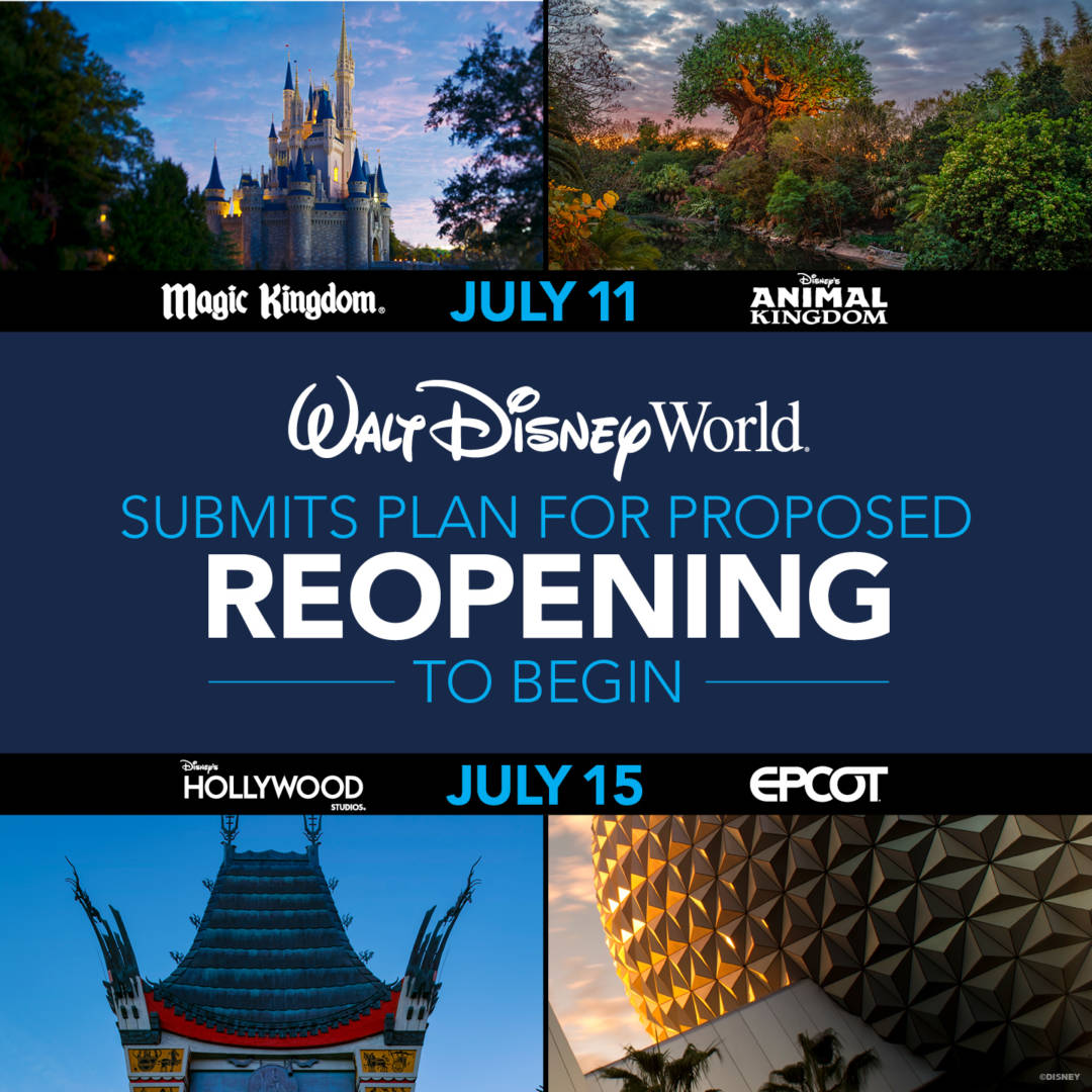 Disney World Reopening, BREAKING NEWS: Walt Disney World Picks Reopening Date!