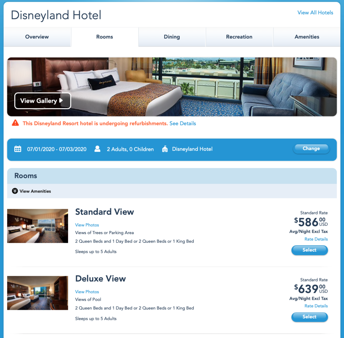 , Disneyland Update – Weeks, Not Months . . .