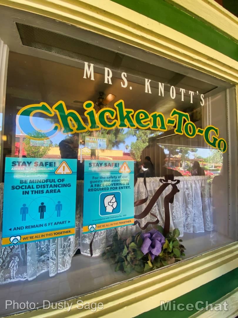 , Winner Winner Knott’s Chicken-To-Go Dinner