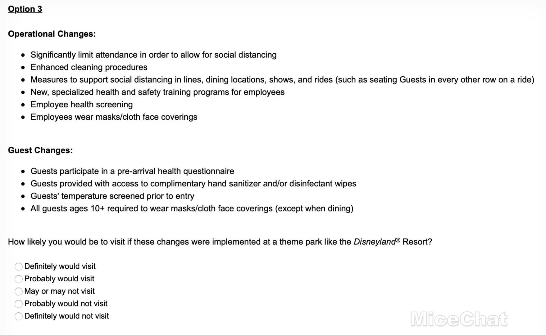 , Disneyland Survey Illuminates Reopening Options  (Live Polls Included)