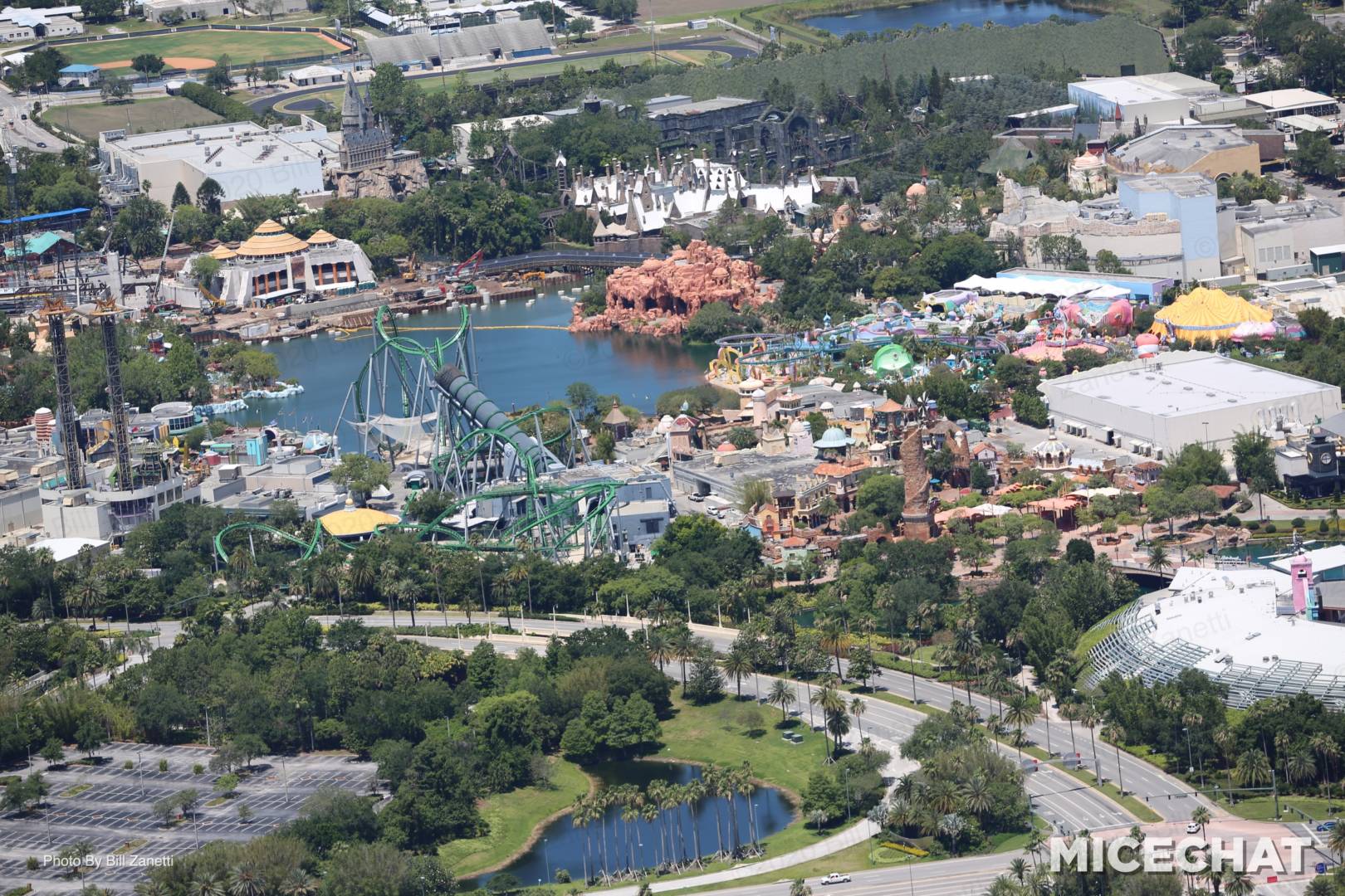 , Orlando Reopening Update &#8211; CityWalk Visit, Disney World &#038; Epic Universe Aerial Images