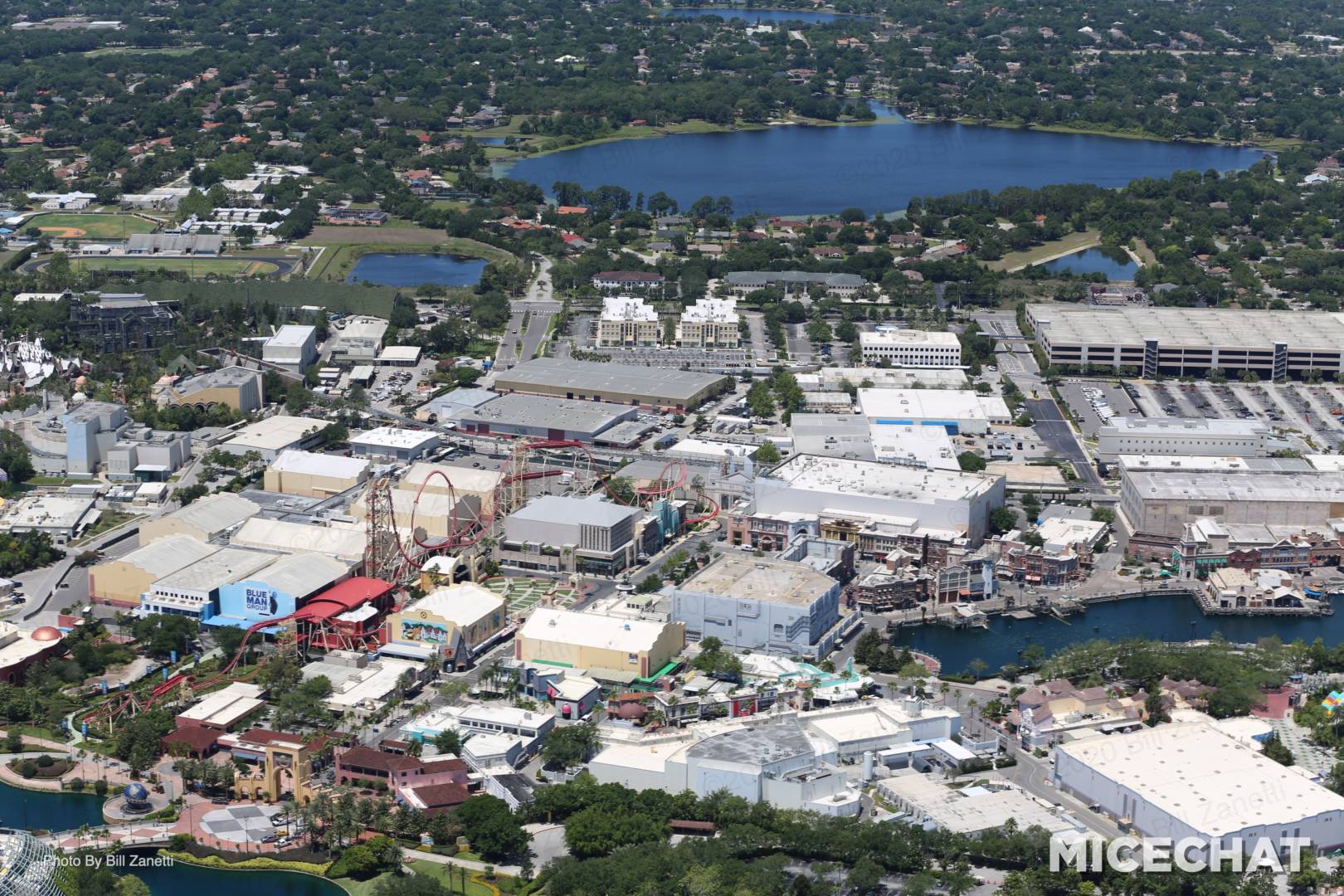 , Orlando Reopening Update &#8211; CityWalk Visit, Disney World &#038; Epic Universe Aerial Images