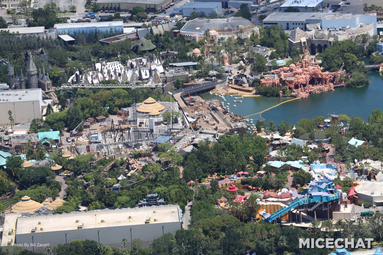 , Orlando Reopening Update &#8211; CityWalk Visit, Disney World &#038; Epic Universe Aerial Images