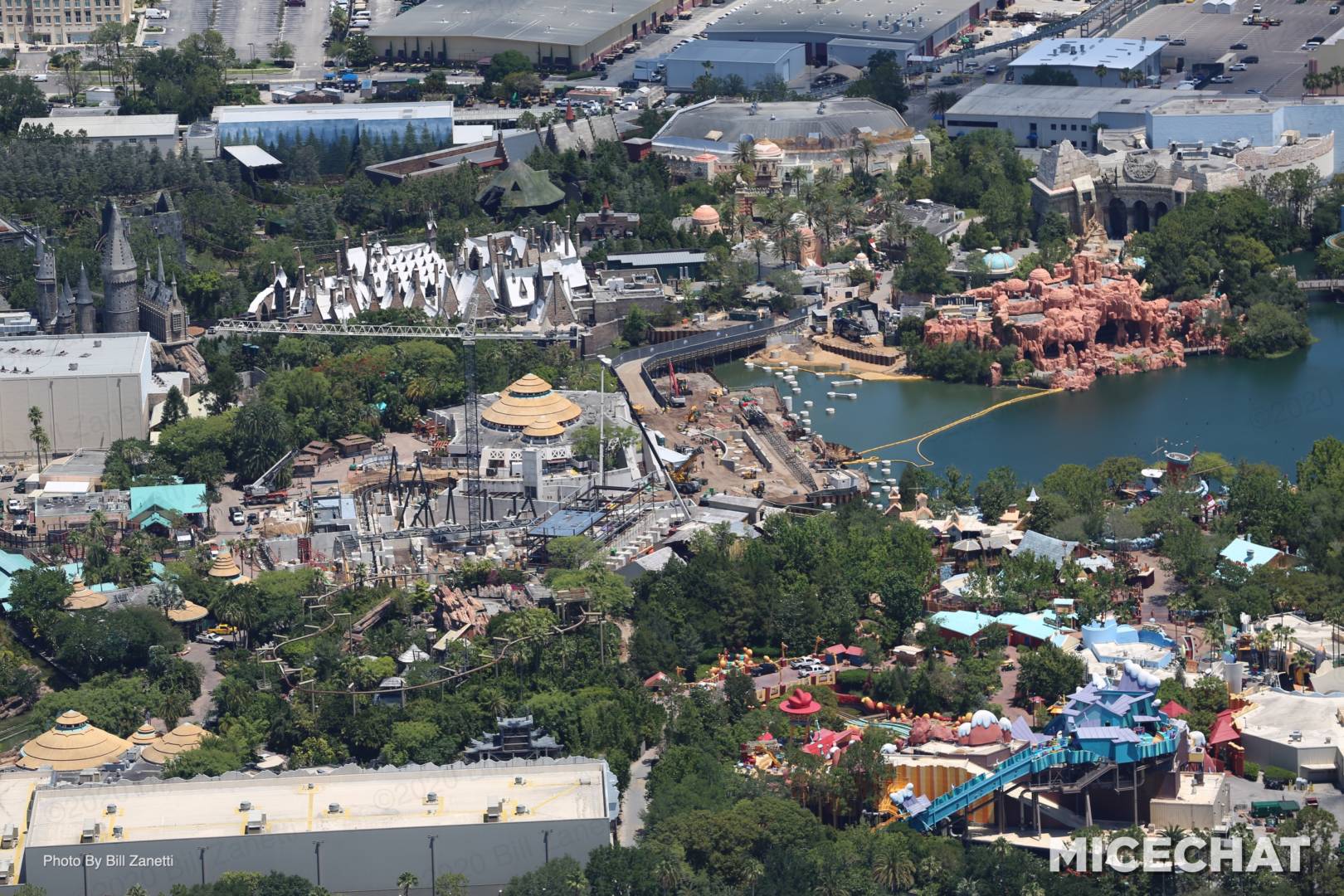 , Orlando Reopening Update &#8211; CityWalk Visit, Disney World &#038; Epic Universe Aerial Images