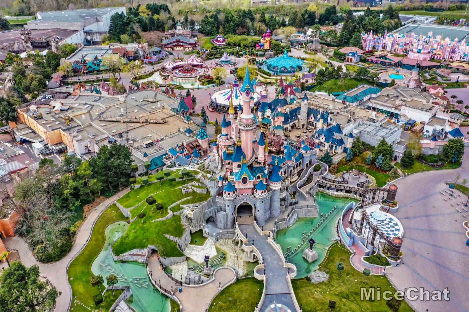 Disneyland Paris, Disneyland Paris: Above the Magic &#8211; Aerial Images and Latest News