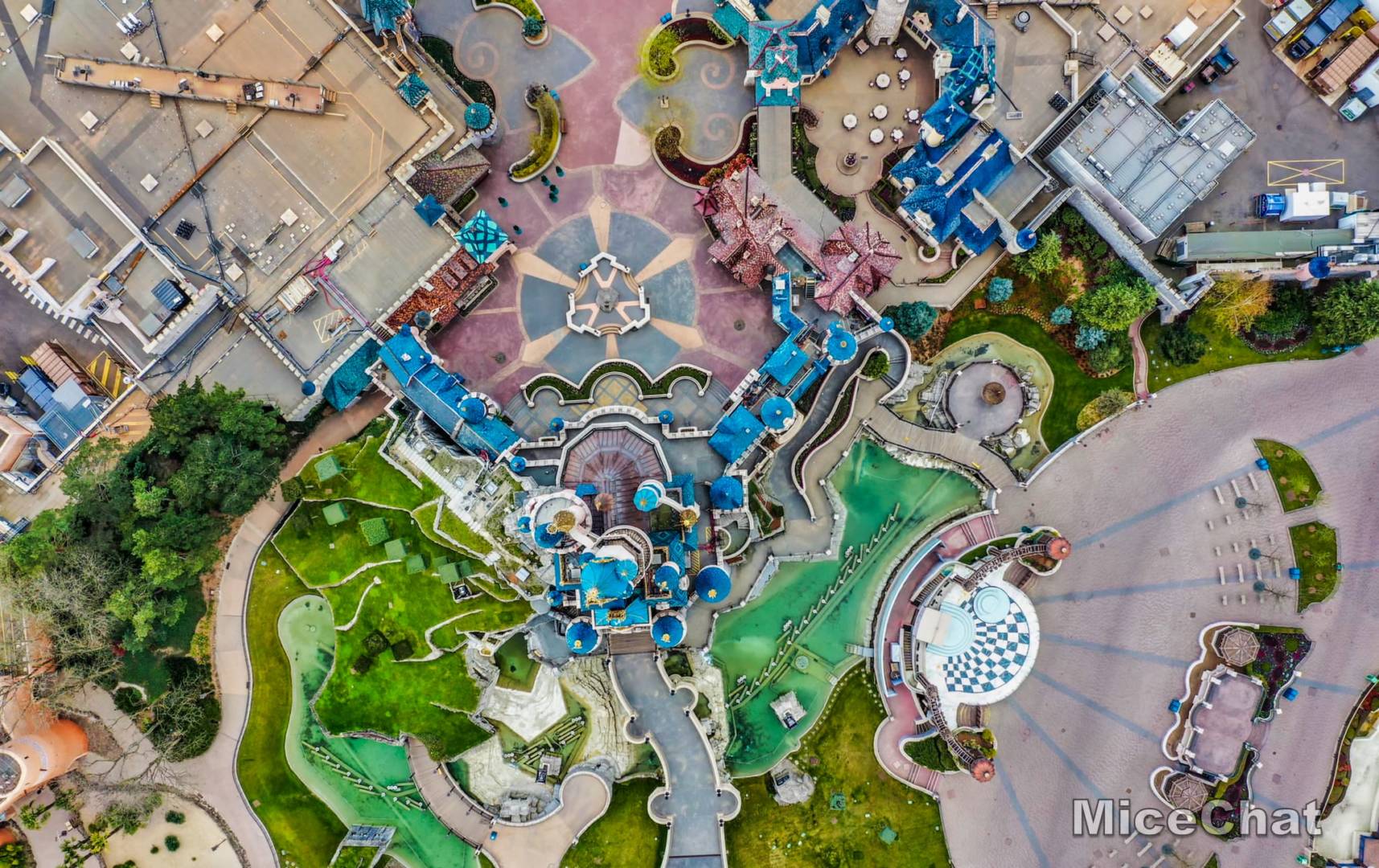 Disneyland Paris, Disneyland Paris: Above the Magic &#8211; Aerial Images and Latest News