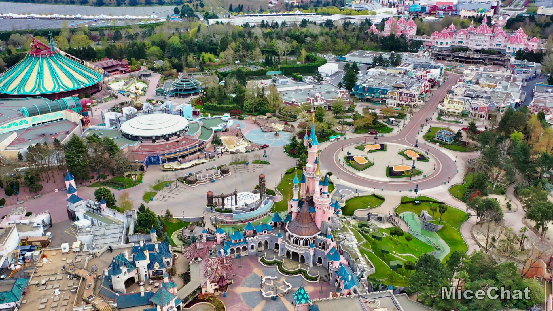 Disneyland Paris, Disneyland Paris: Above the Magic &#8211; Aerial Images and Latest News