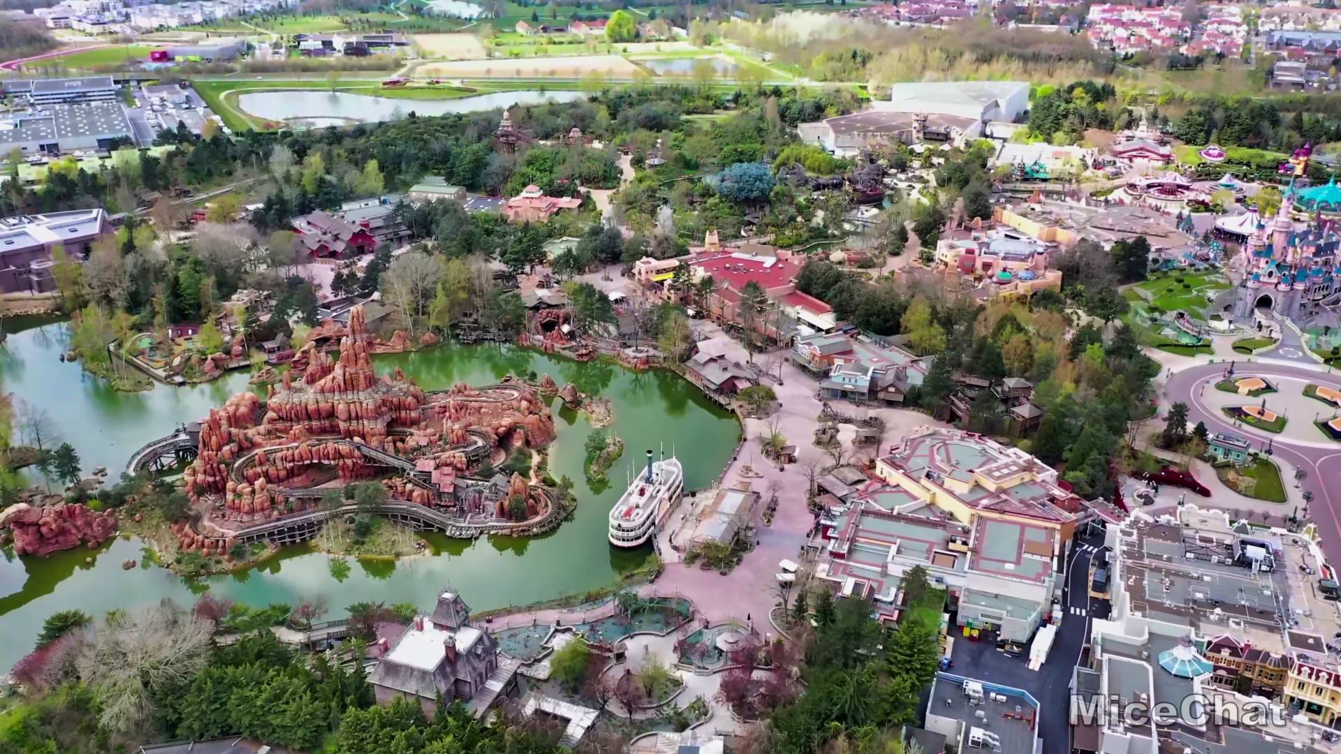 Disneyland Paris, Disneyland Paris: Above the Magic &#8211; Aerial Images and Latest News